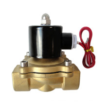 Serie 2W 2/2 AC220V Válvula solenoide de agua de aire de actuación directa 2W250-25